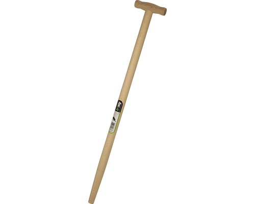 Holzstiel mit T-Griff für Gartengeräte
